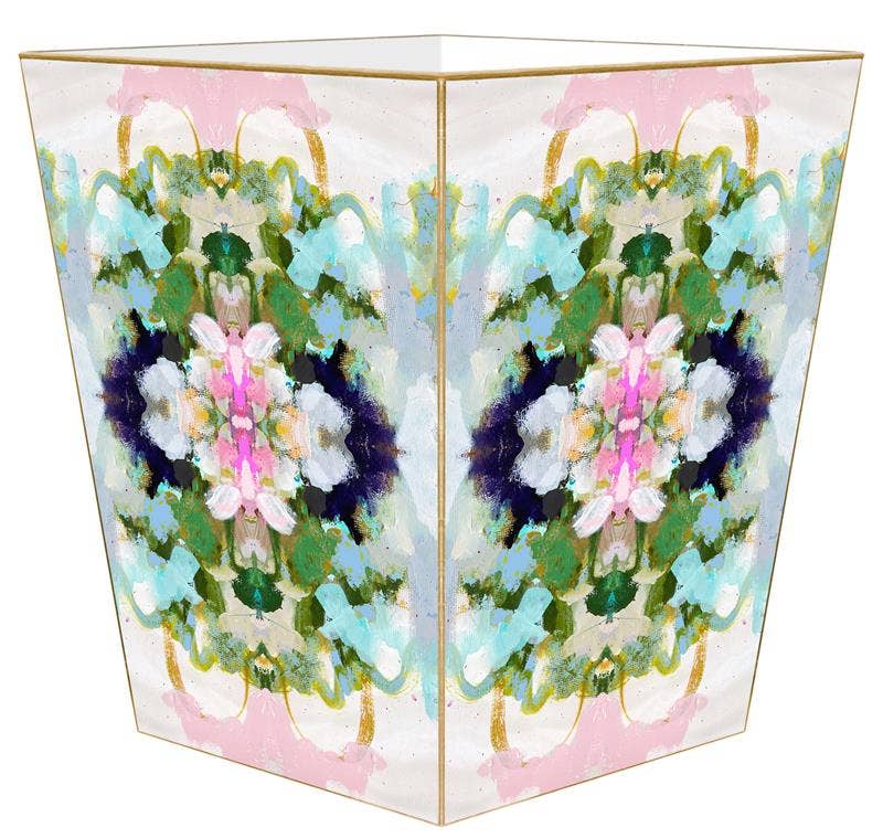 Laura Park Nantucket Bloom Wastebasket