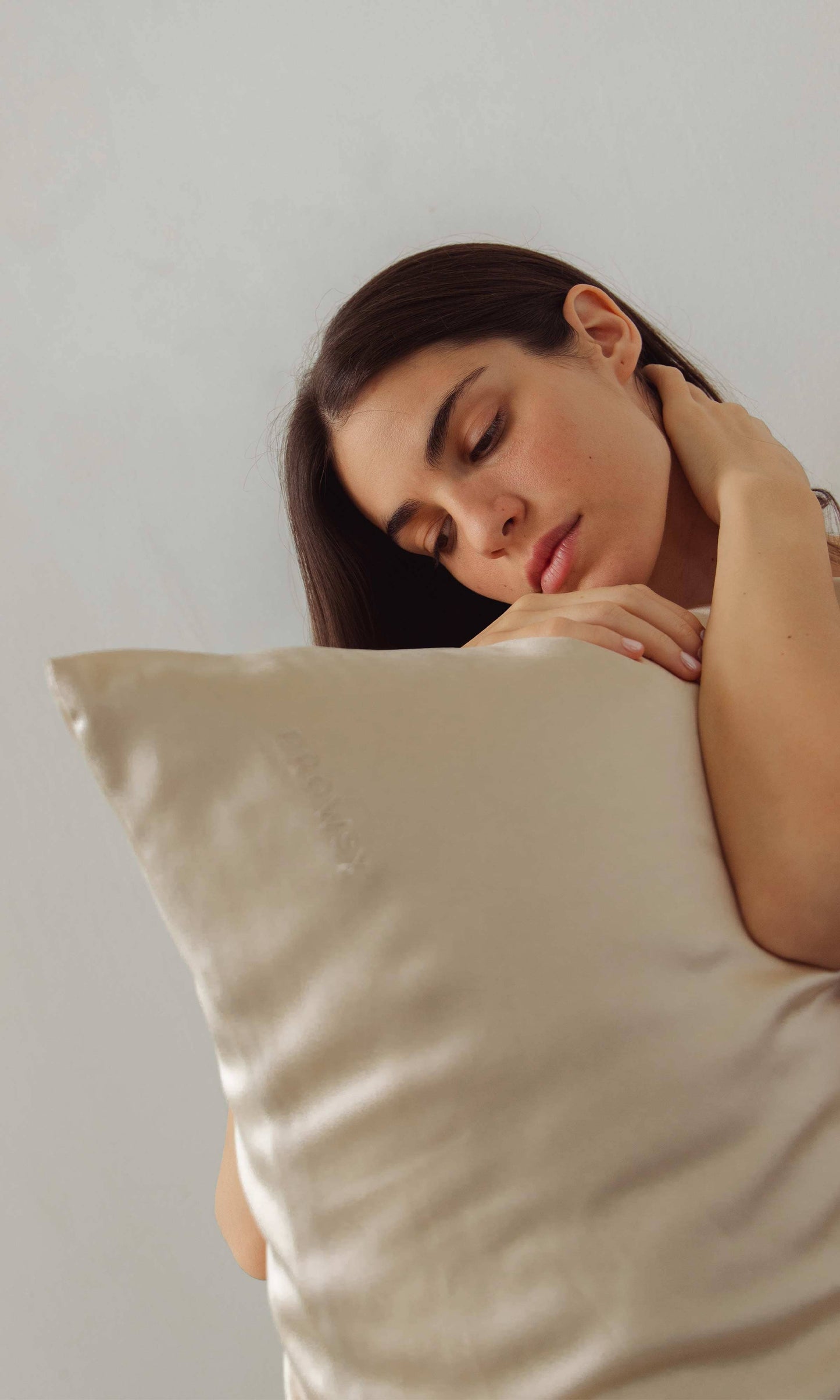 Drowsy Pearl Silk Queen Pillowcase