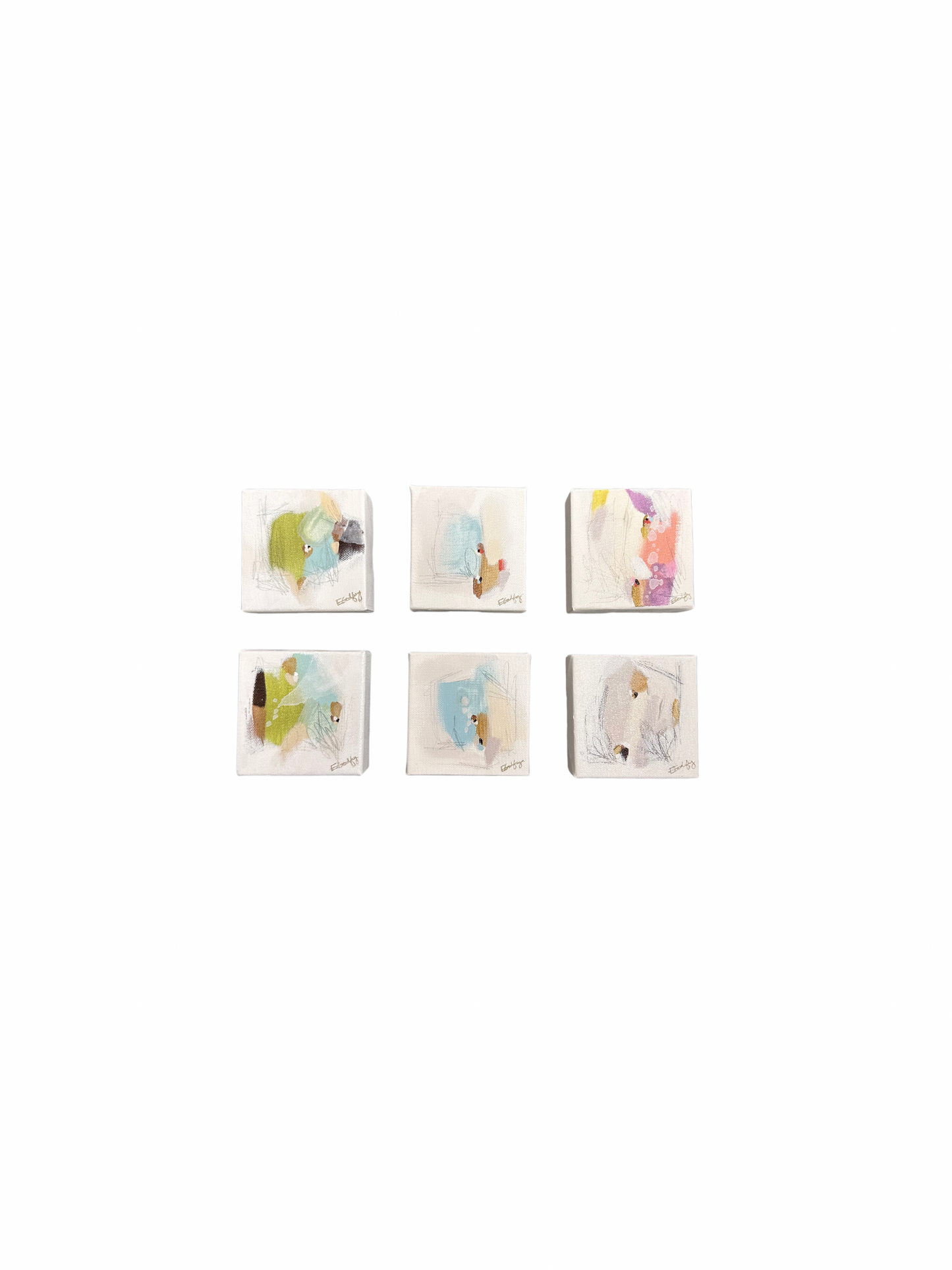 Emily Godfrey - 4x4 Canvases