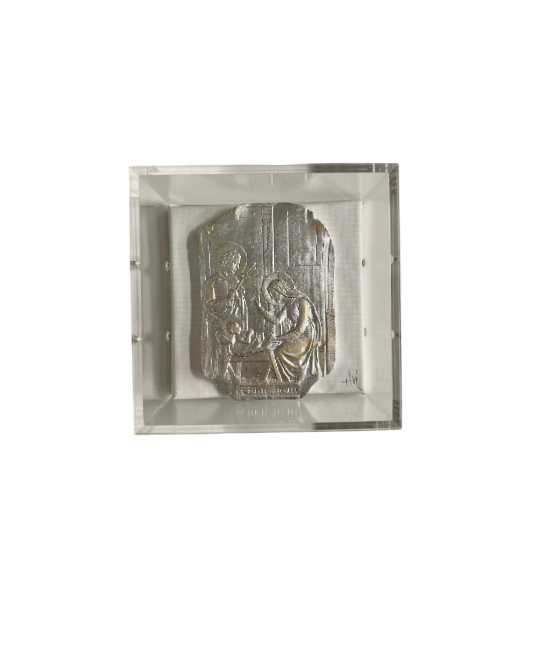 Holy Family Intaglio Art