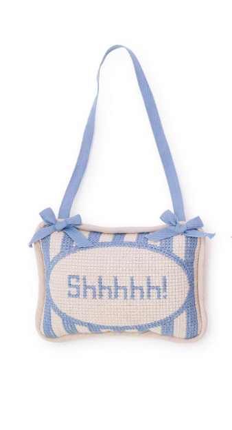 Embroidered Pillow Door Hanger