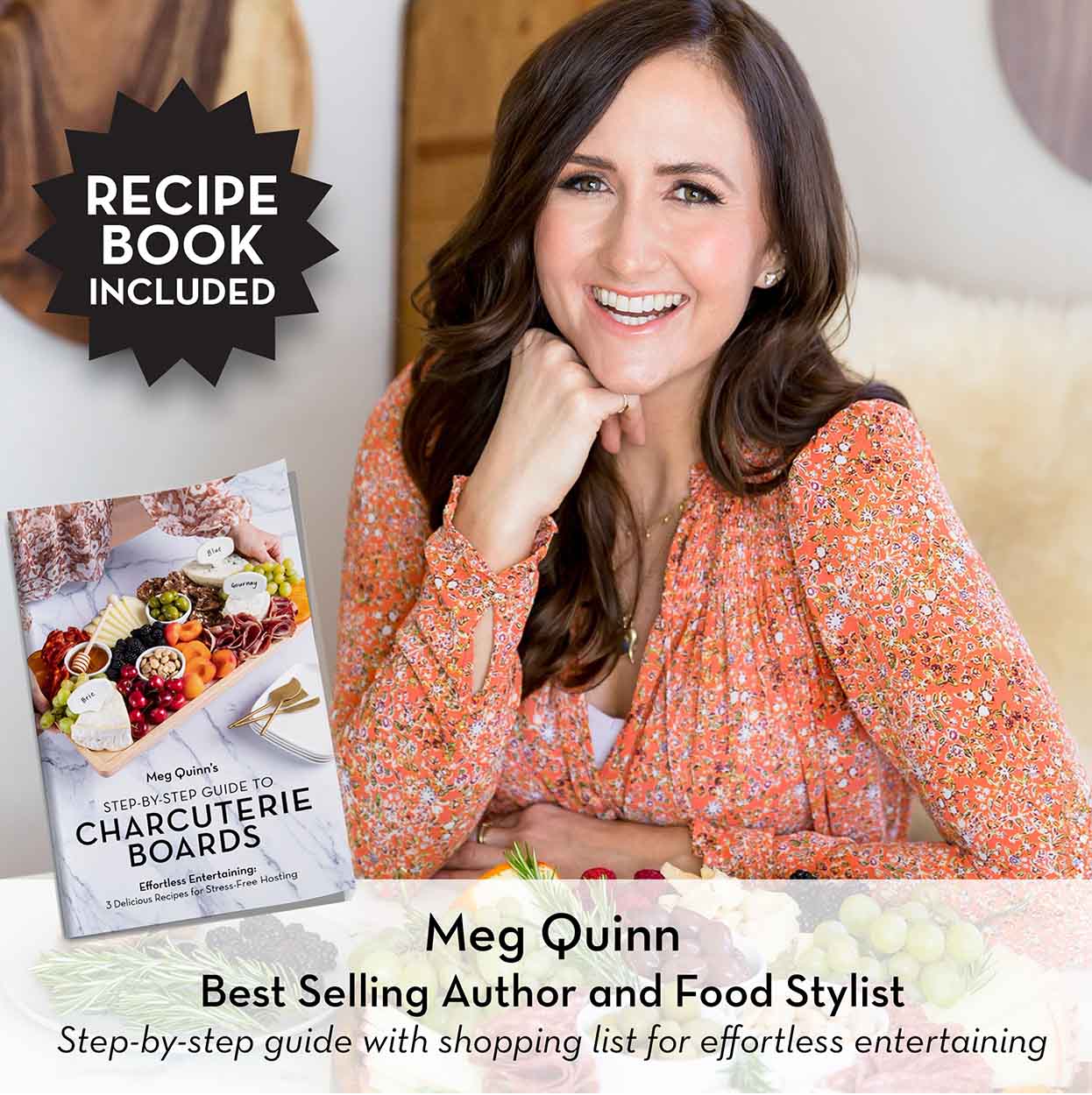 Meg Quinn Charcuterie Board & Accessories Kit