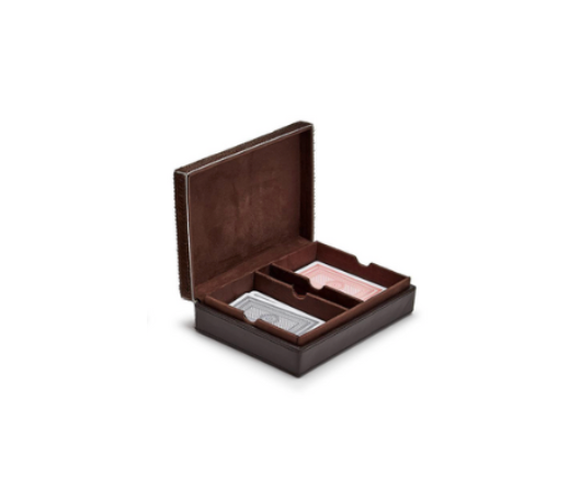 Cowhide Playing Card Set