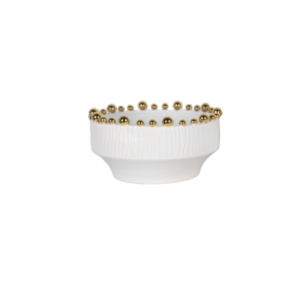 Gold Dot Bowl - 3 Sizes
