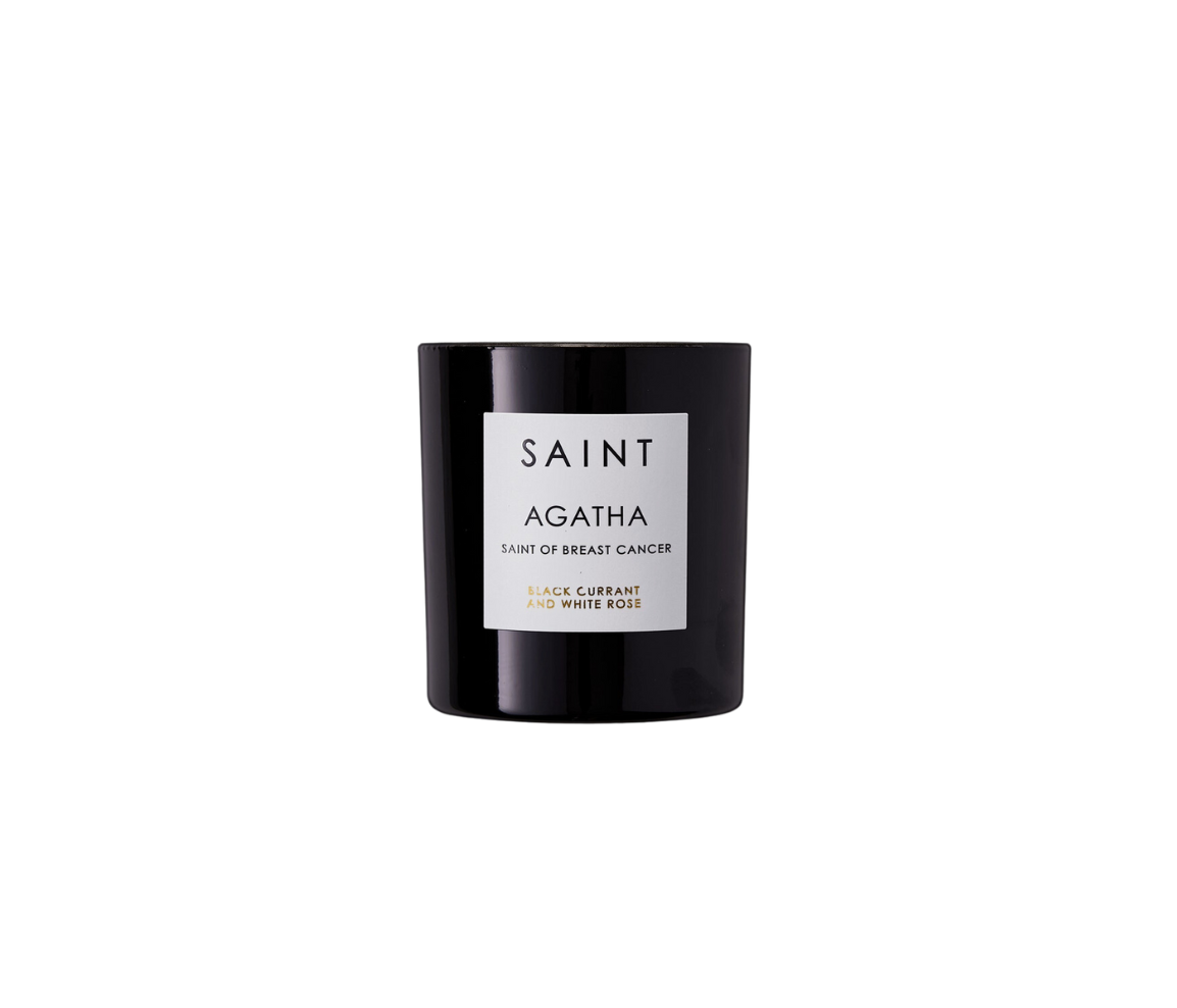 Saint - Agatha of Breast Cancer Candle