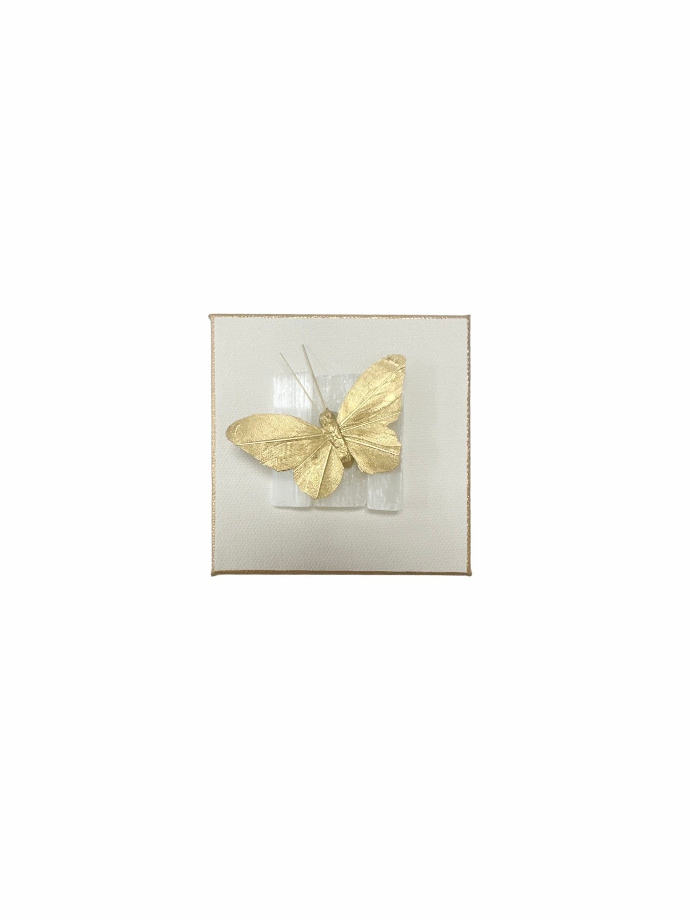 Selenite Butterfly - 4x4