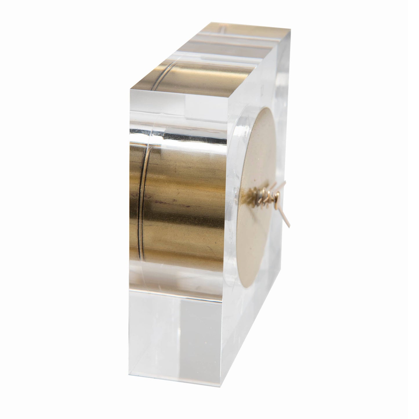 Lucite Clock