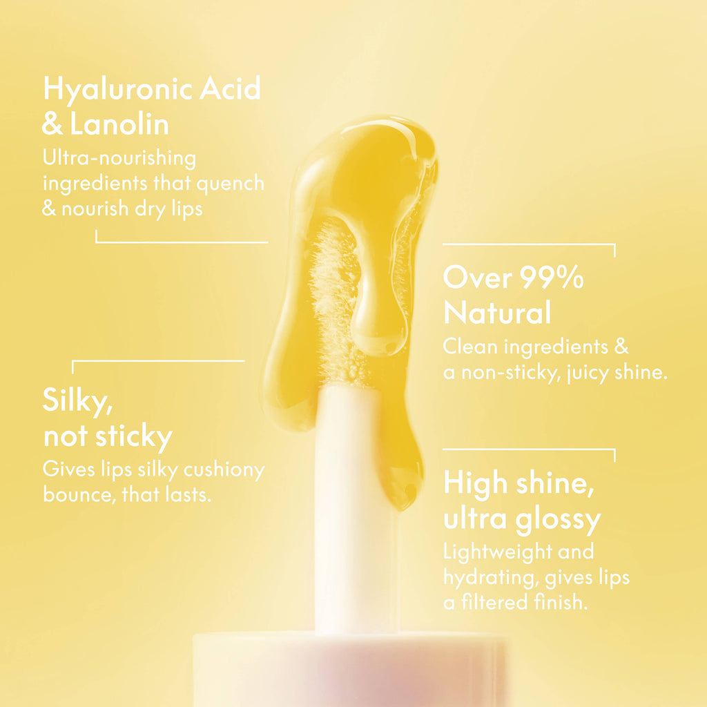 Lanolips Hyaluronic Lip Oil Honey