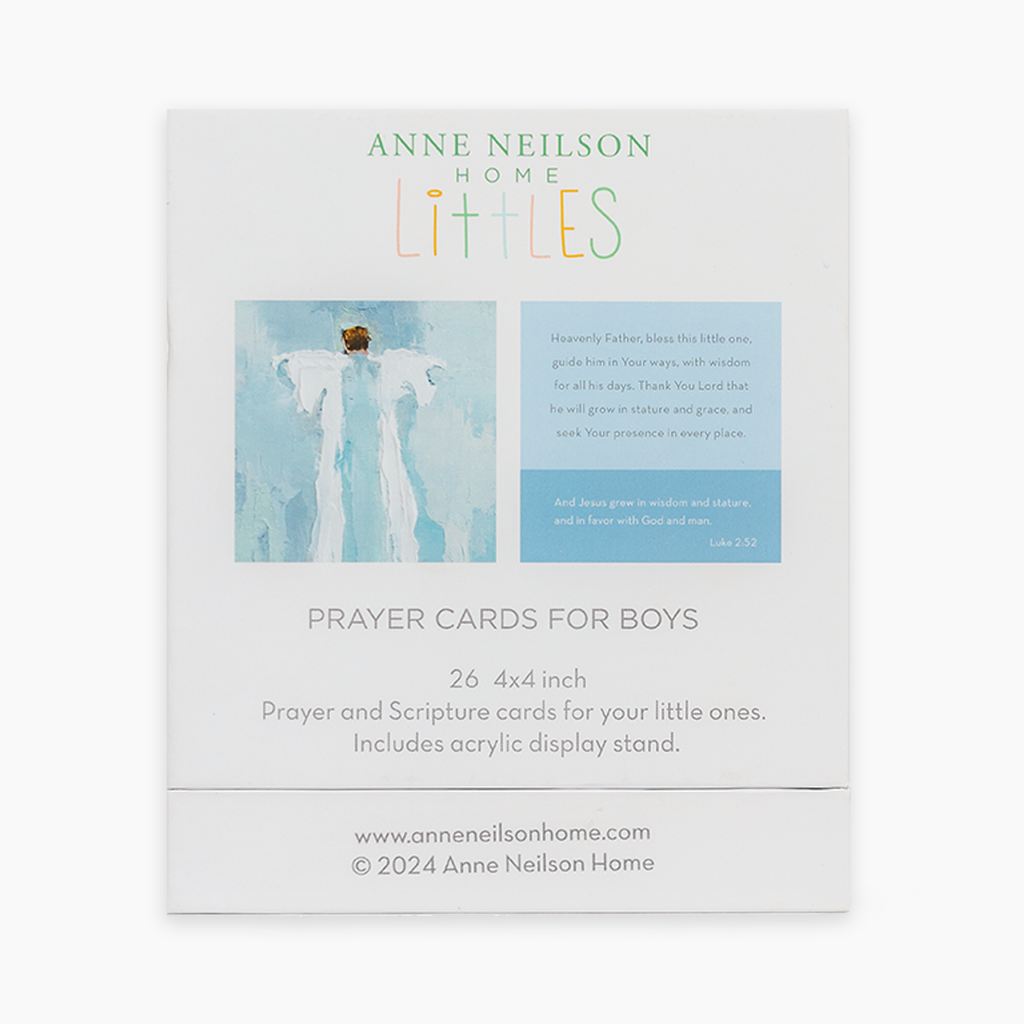 Anne Neilson Prayer Cards For Boys