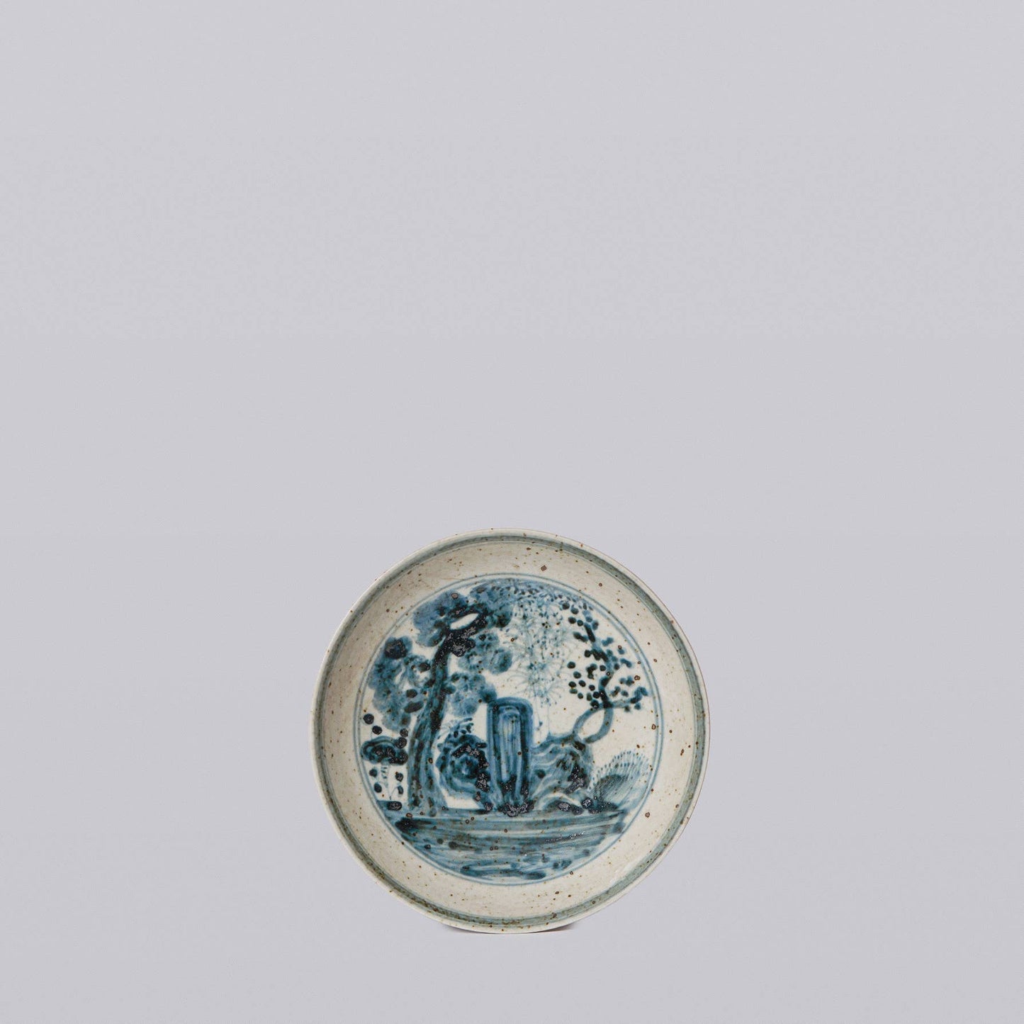 Blue and White Porcelain Three Friends Bowl