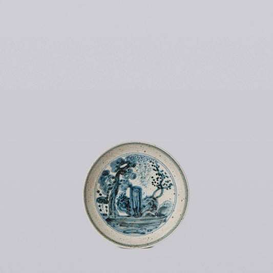 Blue and White Porcelain Three Friends Bowl