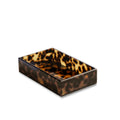Beatriz Ball Vida Acrylic Tortoise Tray/ Guest Towel Holder