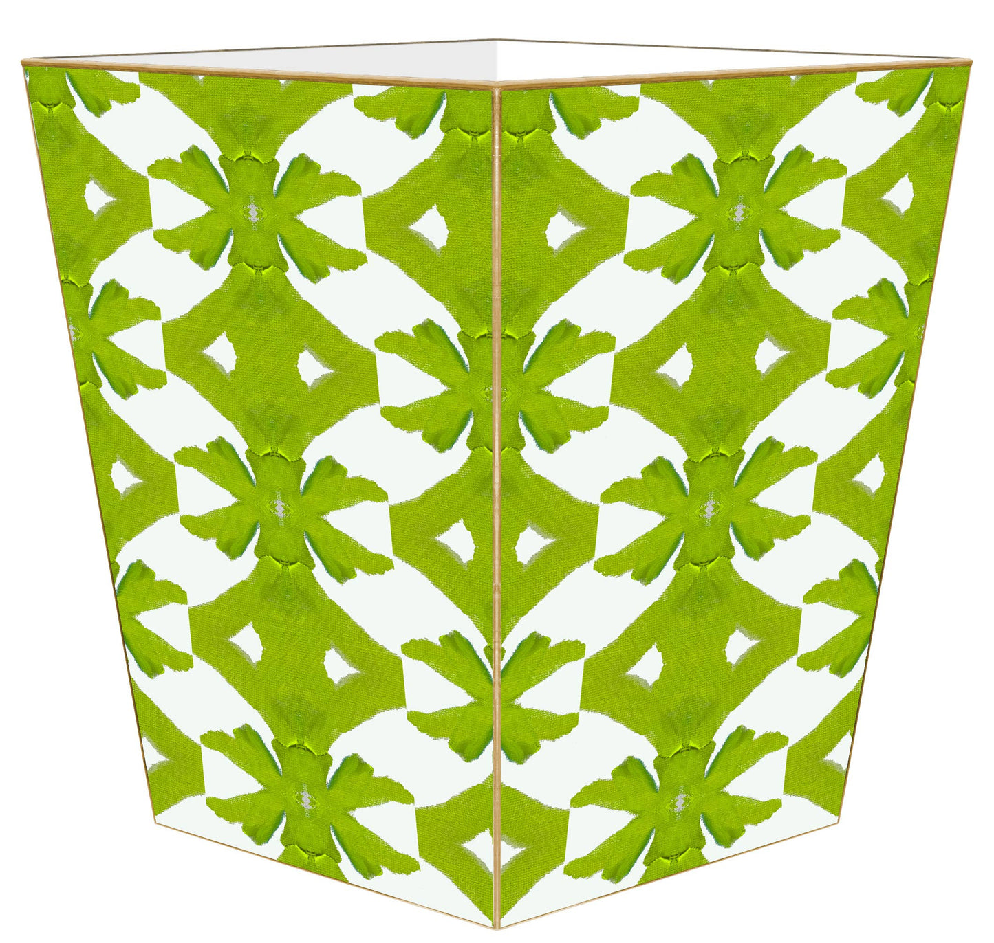Laura Park Green Palms Wastebasket
