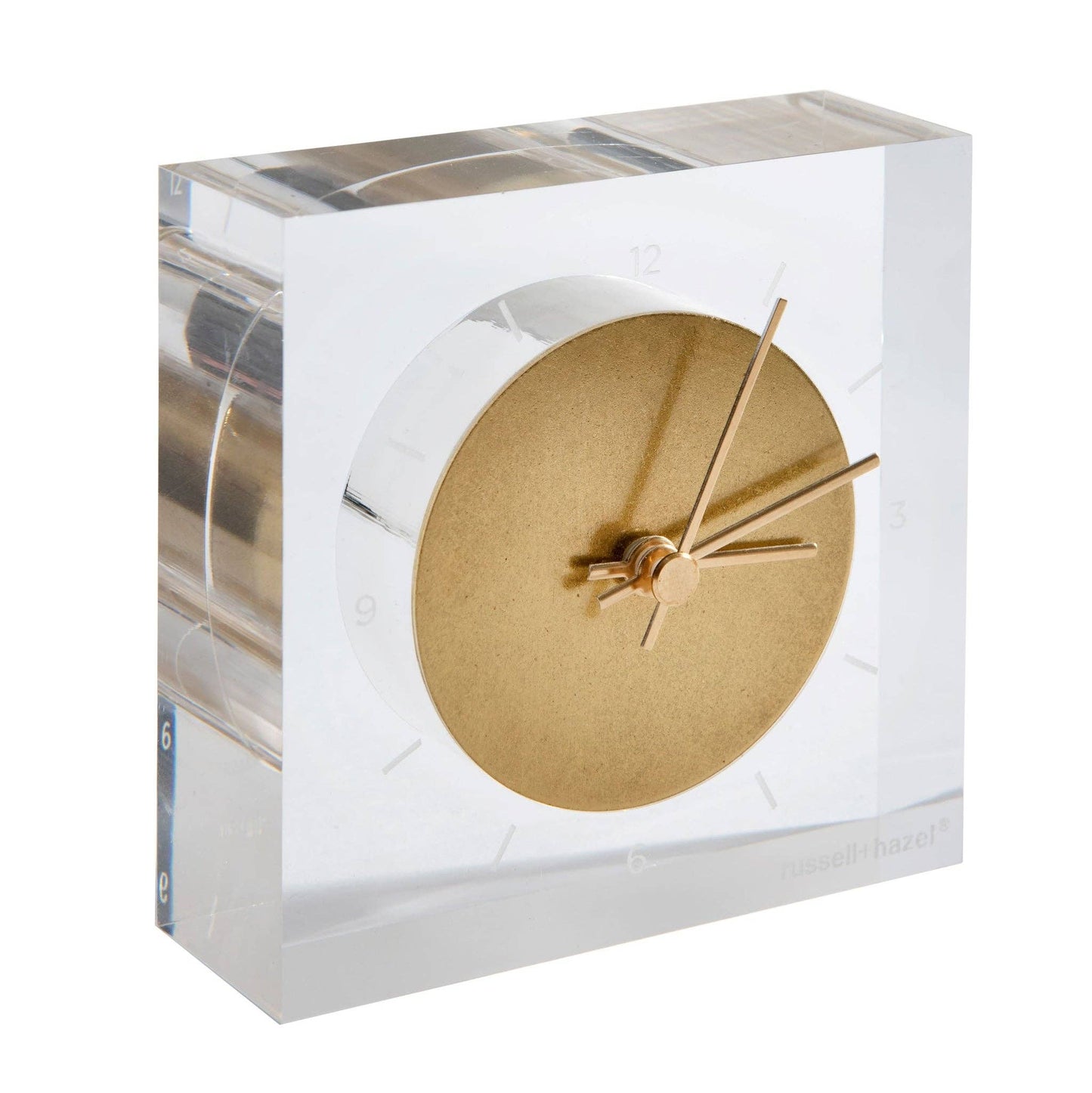 Lucite Clock