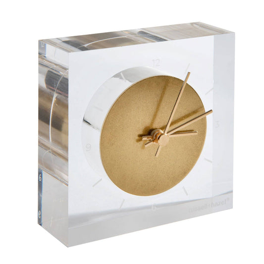 Lucite Clock