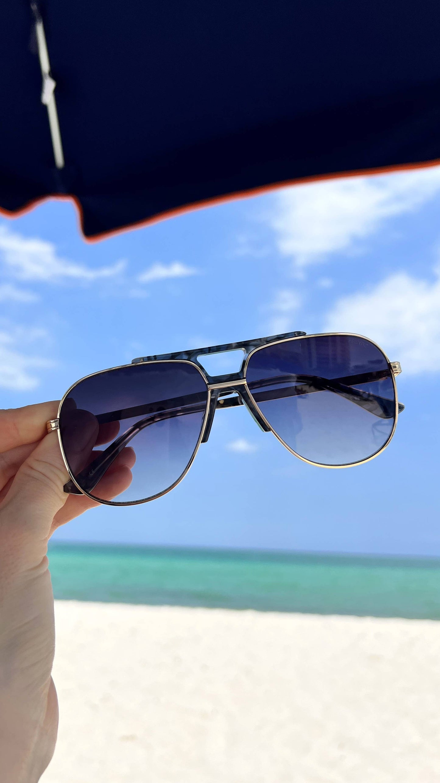 Freyrs Logan Aviator Unisex Sunglasses