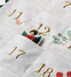 Christmas Nativity Embroidered Hanging Advent Calendar