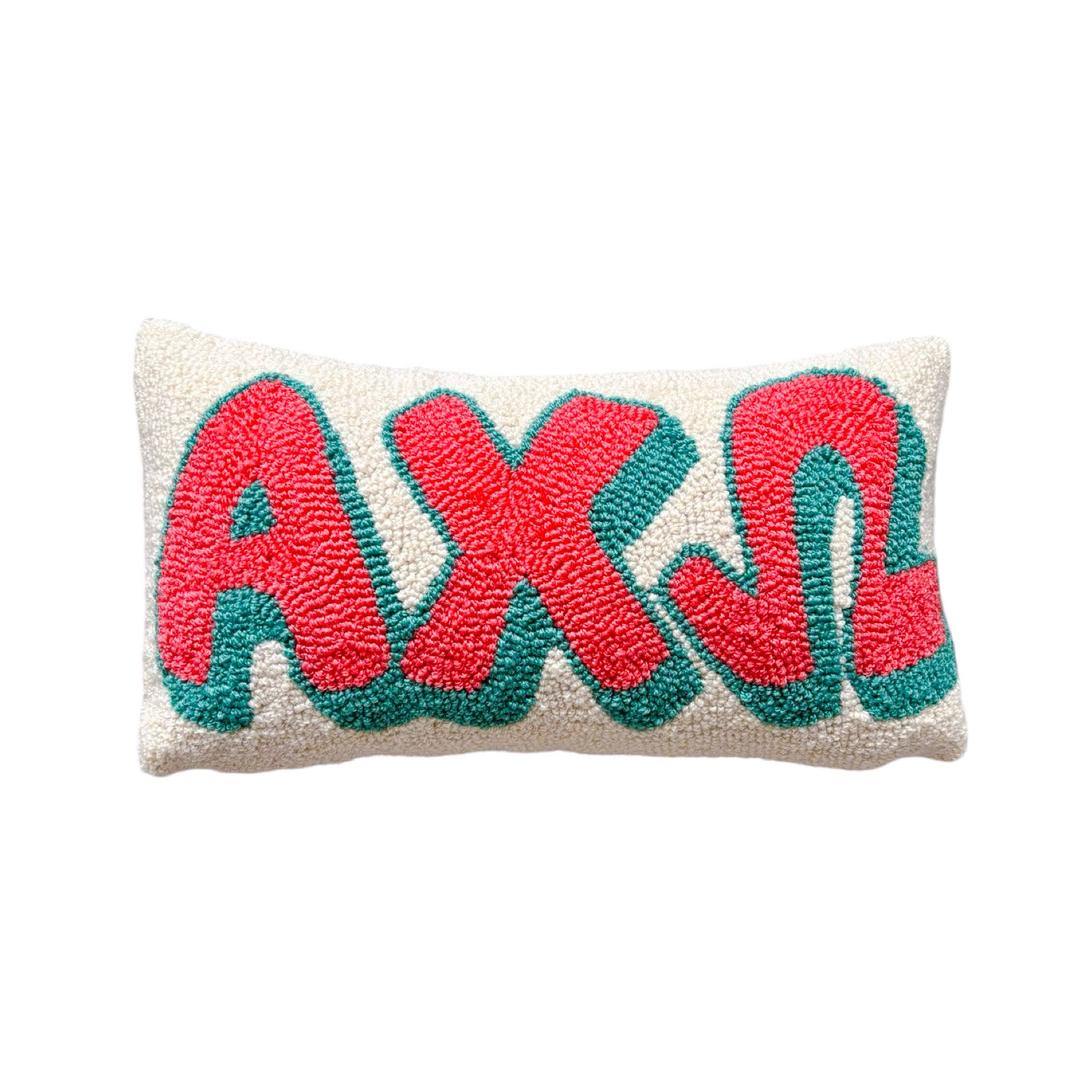 Sorority Needlepoint Pillow