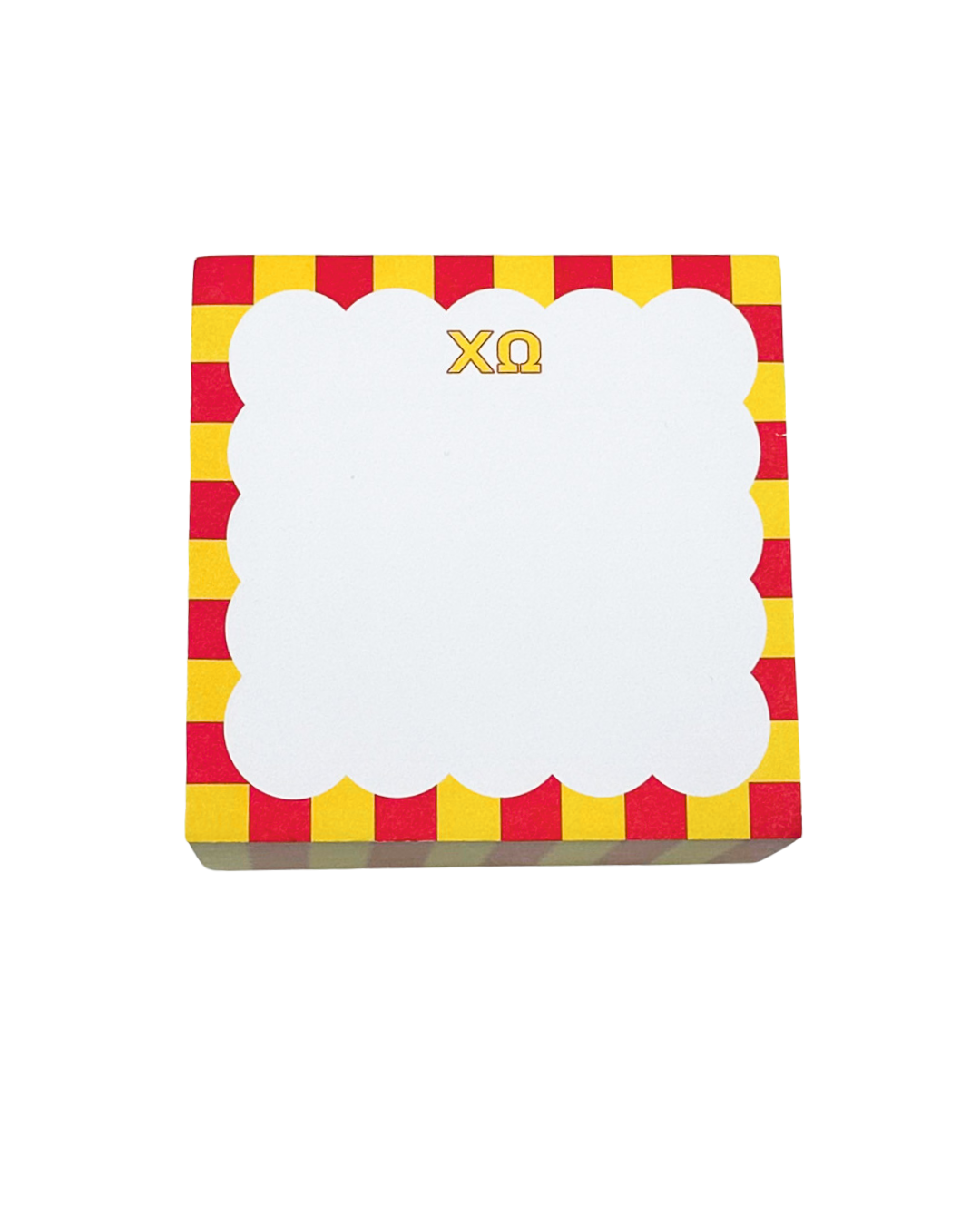 Sorority Scallop Note Cube