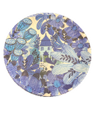 Blue & White Chinoiserie Melamine Set of 4 Plates