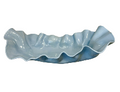 Bradley Friedrichs Pottery Oval Bowl French Blue