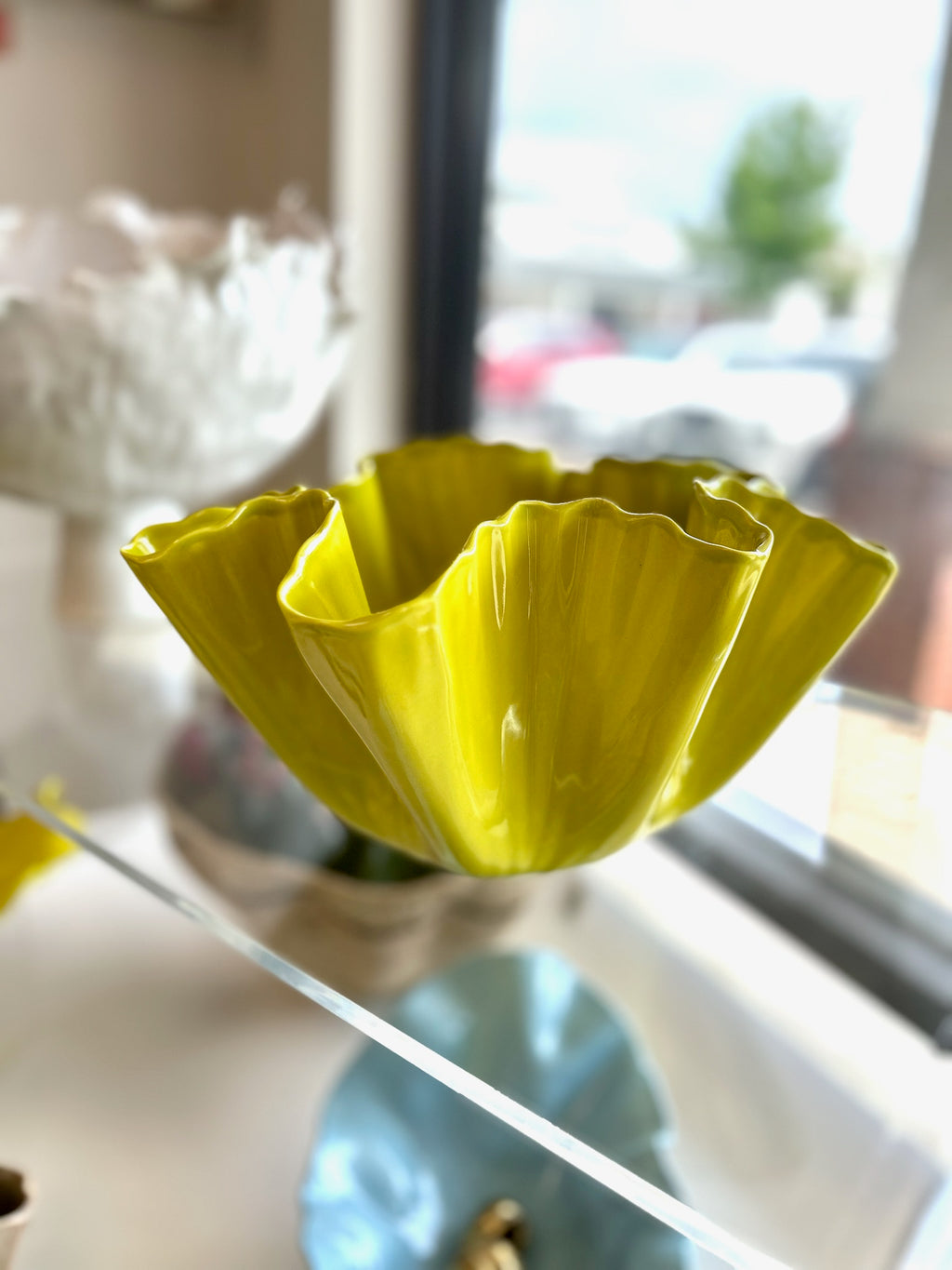Bradley Friedrichs Pottery Upperline Chartreuse