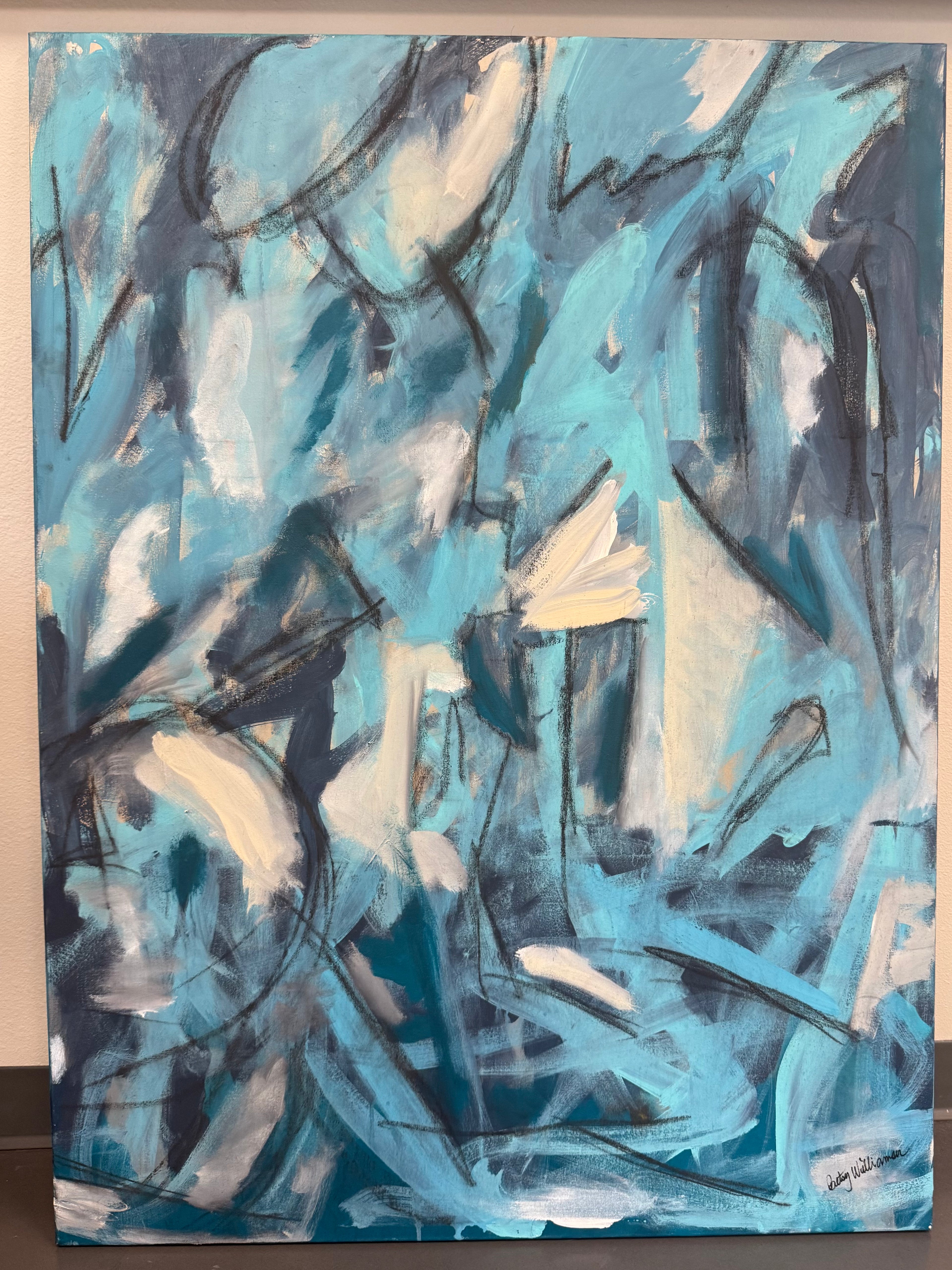 Tangled Up in Blue 36x48 Original