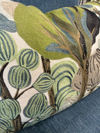 Woodlands Embroidered Pillow 12x20