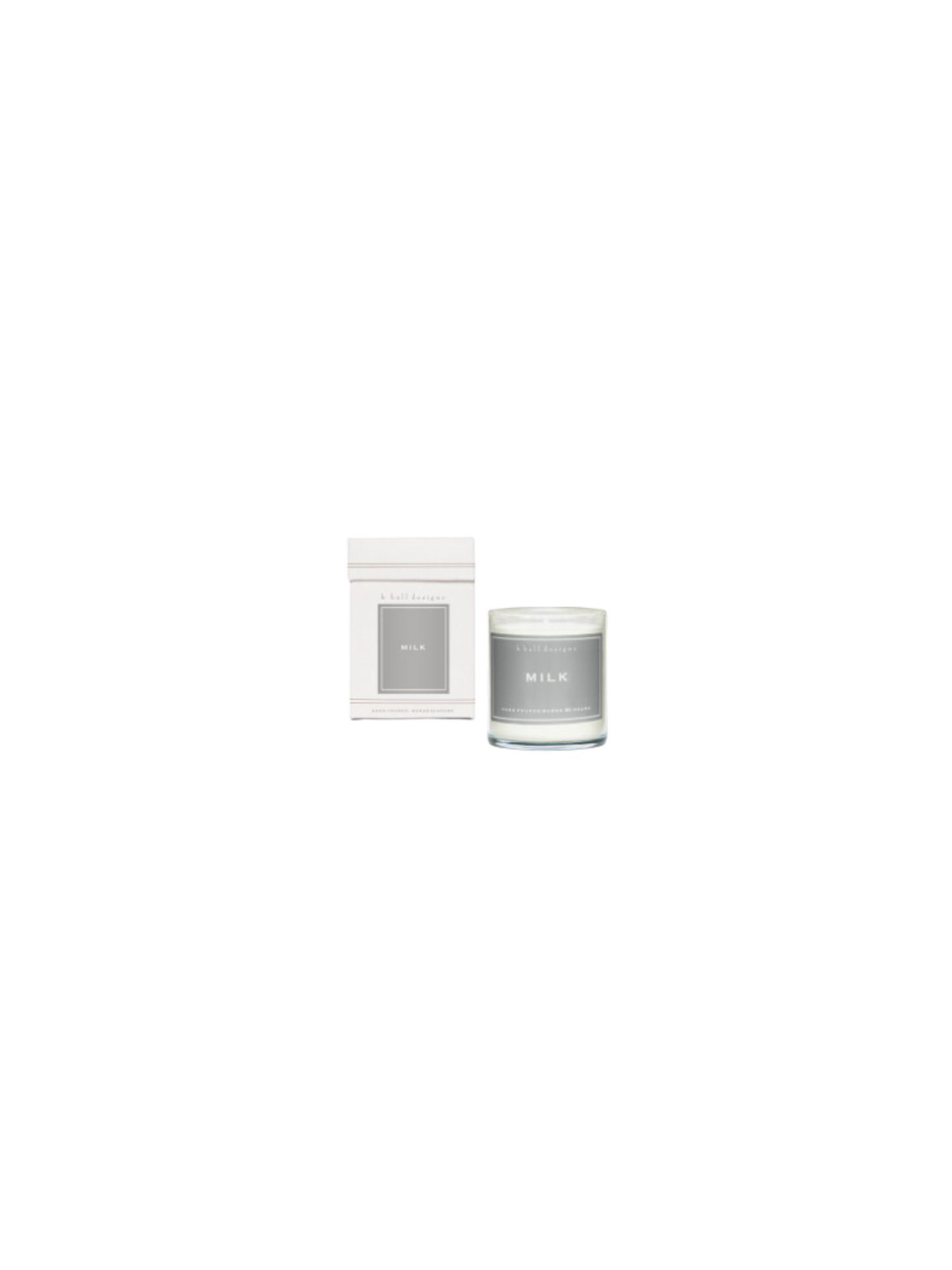 K. Hall Milk Jar Candle