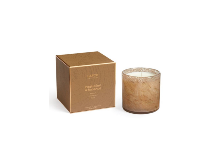 Lafco Pumpkin Seed & Sandalwood Signature Candle