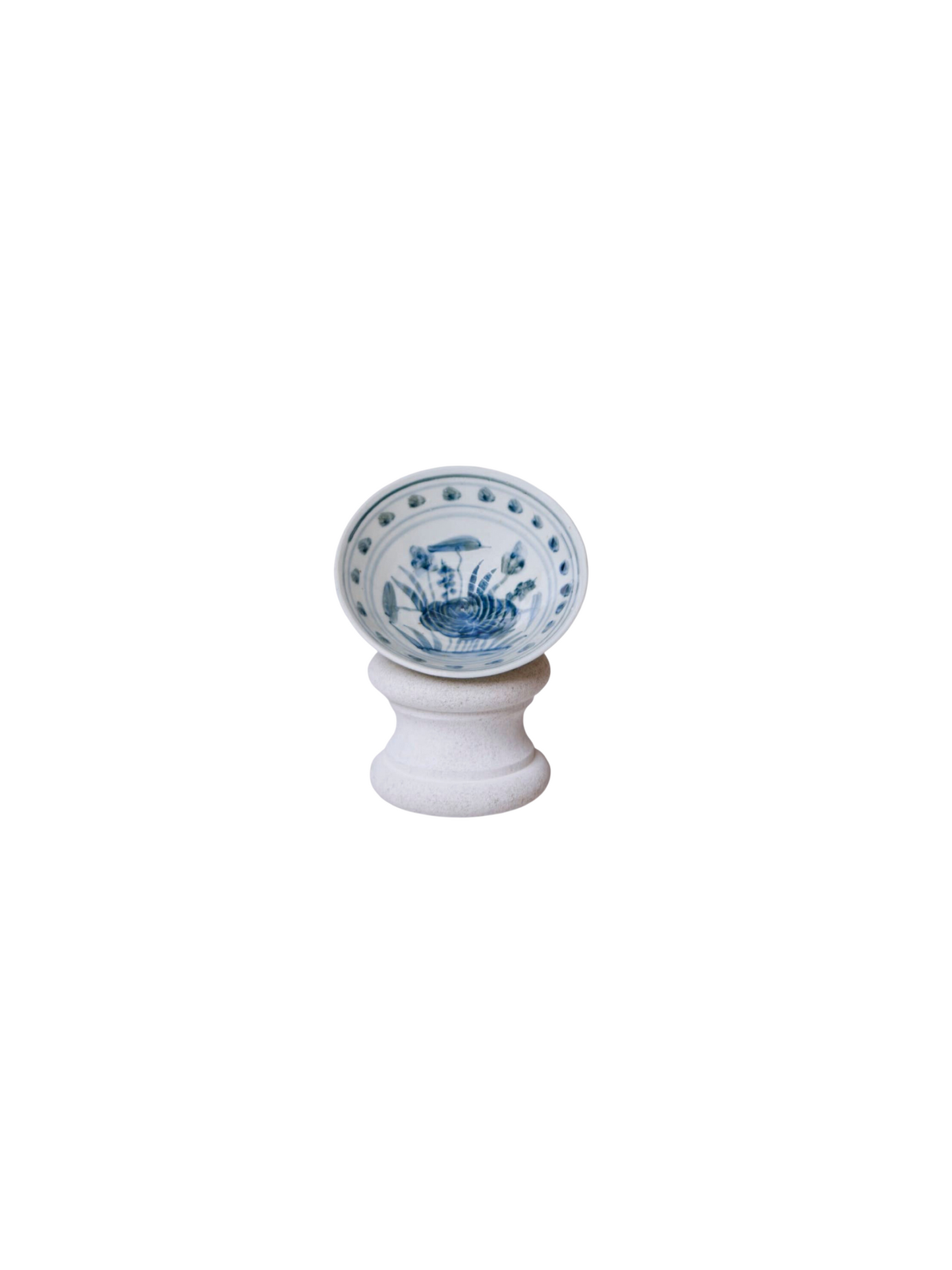 Blue and White Conical Bowl - Multiple Options
