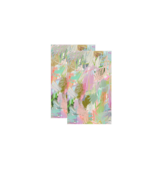 Pastel Works Tea Towel