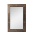 Ostrich Skin Leather Mirror