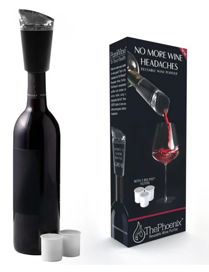 PureWine Phoenix Reusable Wine Purifier