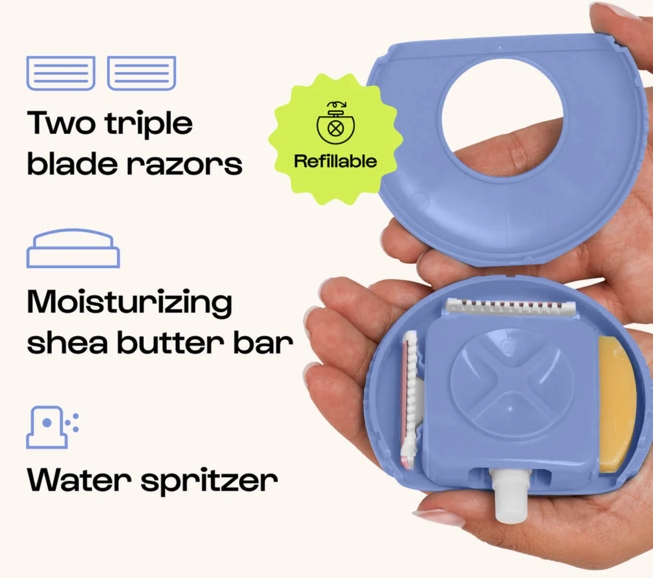 Alleyoop All-in-One Razor Starter Kit