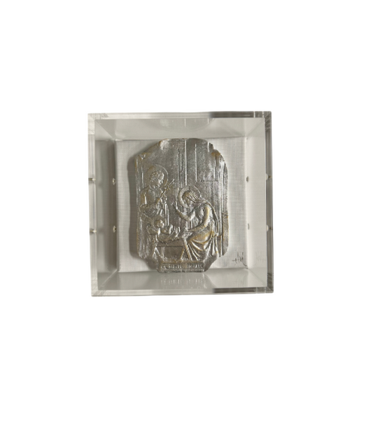 Holy Family Intaglio Art