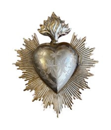 Flaming Sacred Heart 8" Box