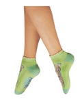 Ikat Tiger Ladies Socks - Mint