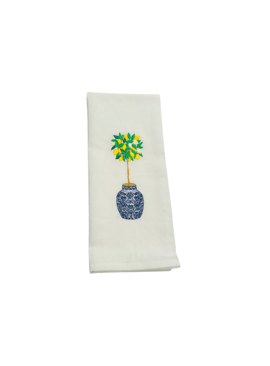 Lemon Tree Tea Towel