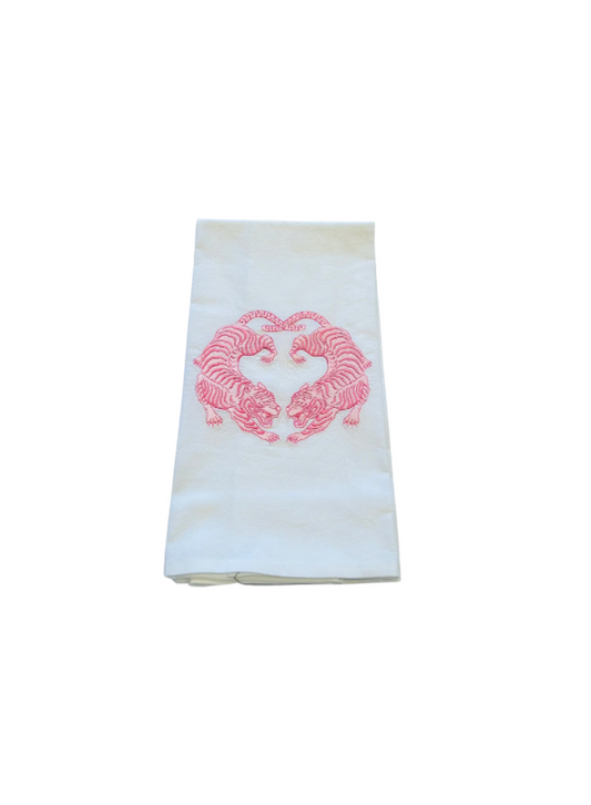 Twin Tiger Tea Towel