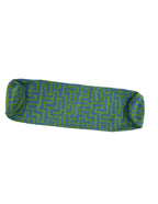 Blue and Green Lumbar Pillow Cover