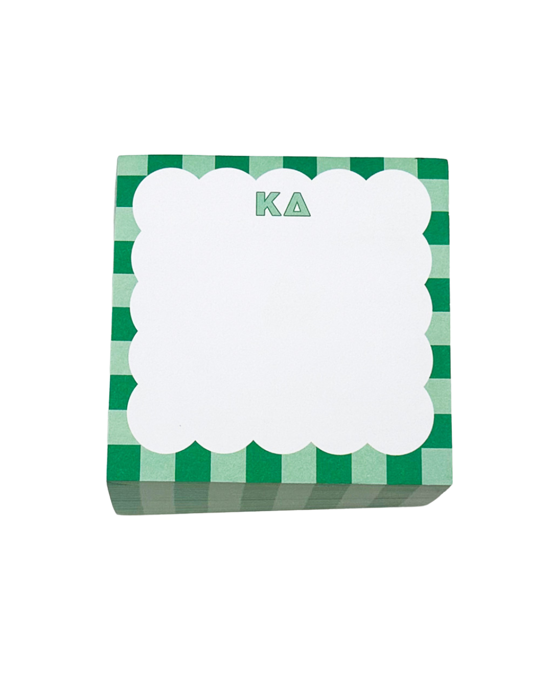 Sorority Scallop Note Cube