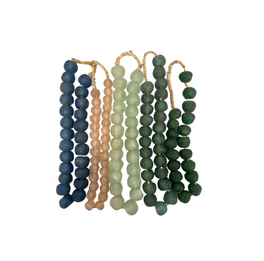 African Sea Glass Beads