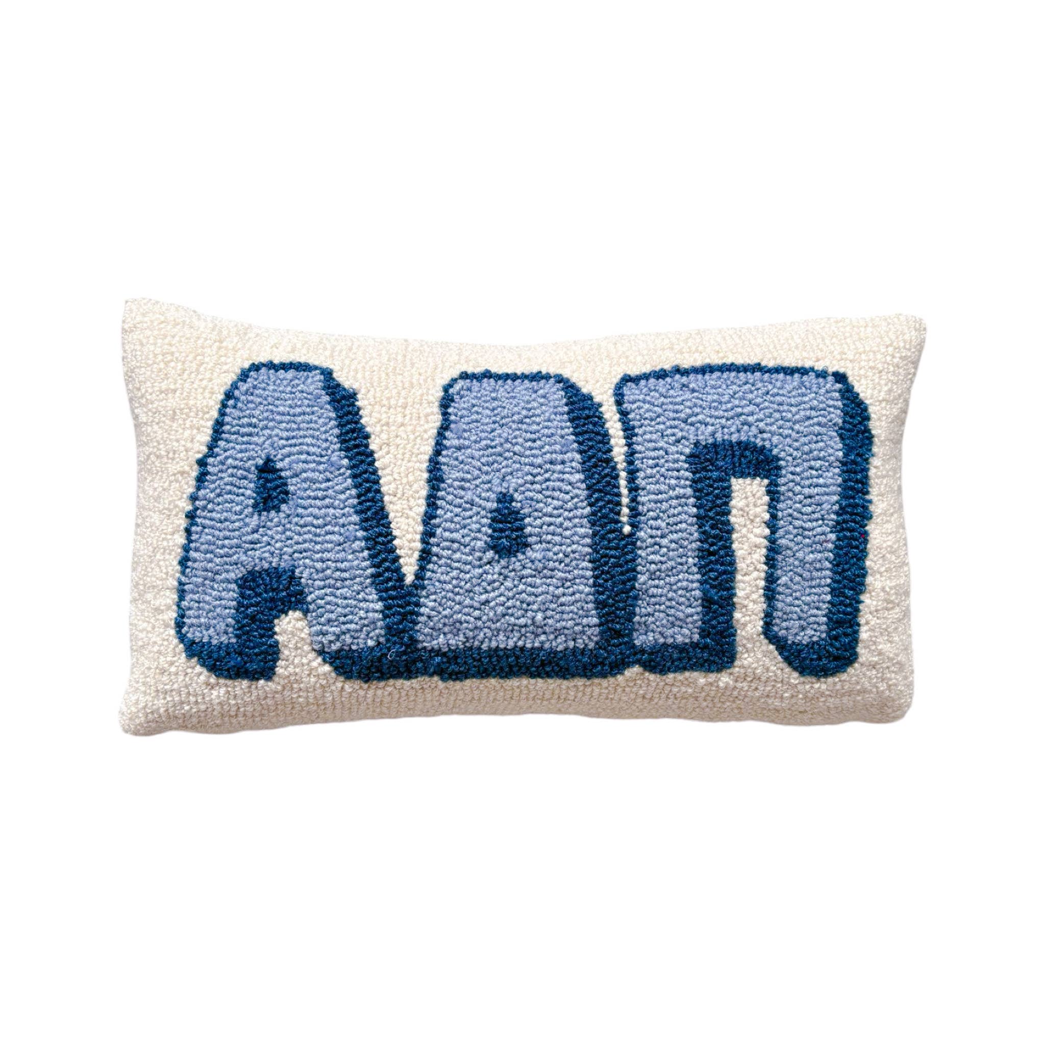 Sorority Needlepoint Pillow