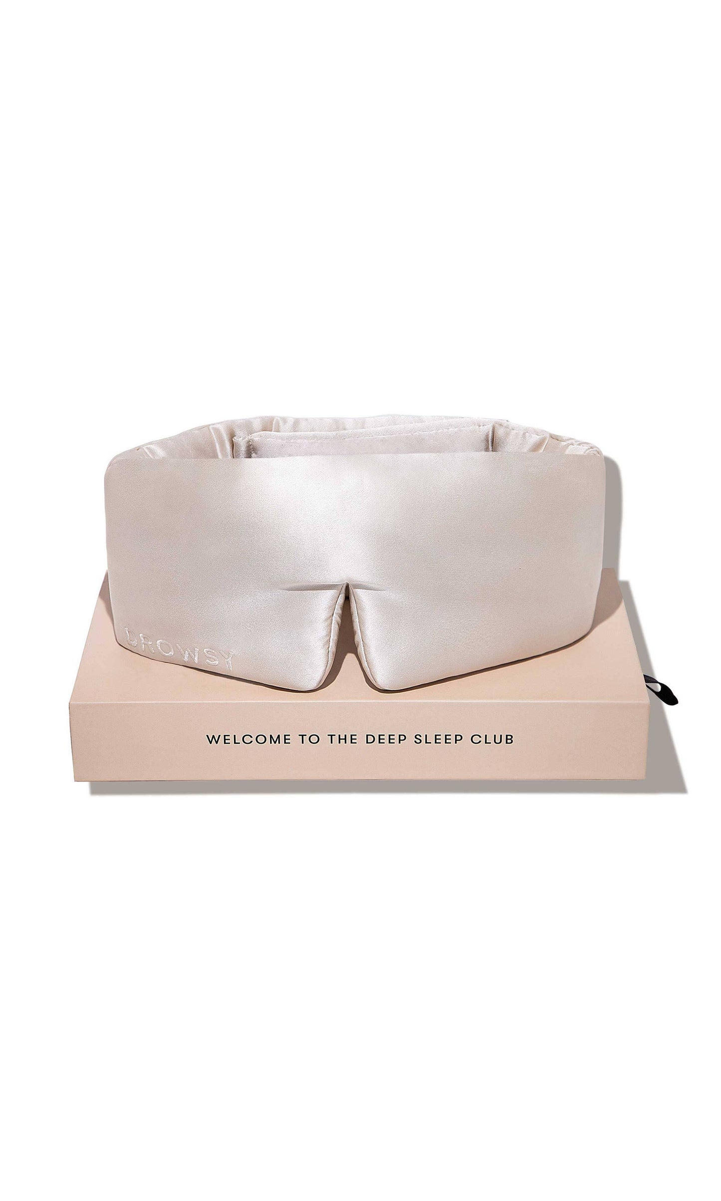 Drowsy Dusty Gold Silk Sleep Mask