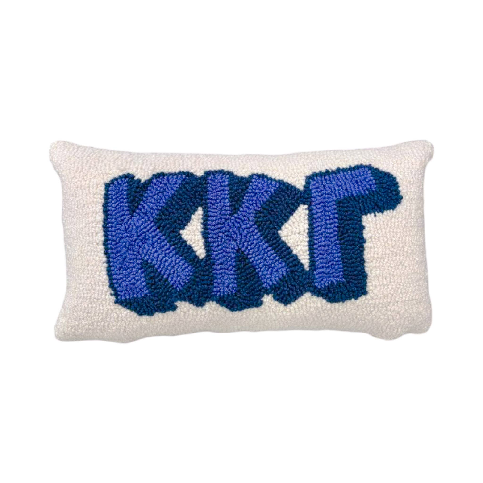 Sorority Needlepoint Pillow