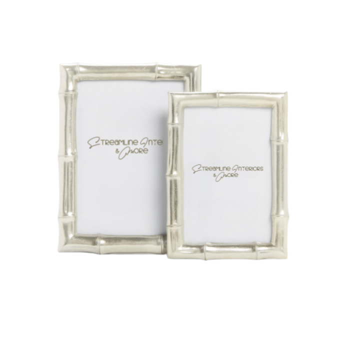 Silver Bamboo Picture Frame - 2 sizes