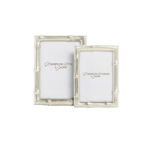 Silver Bamboo Picture Frame - 2 sizes