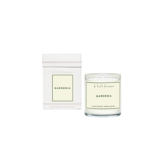 K. Hall Gardenia Candle