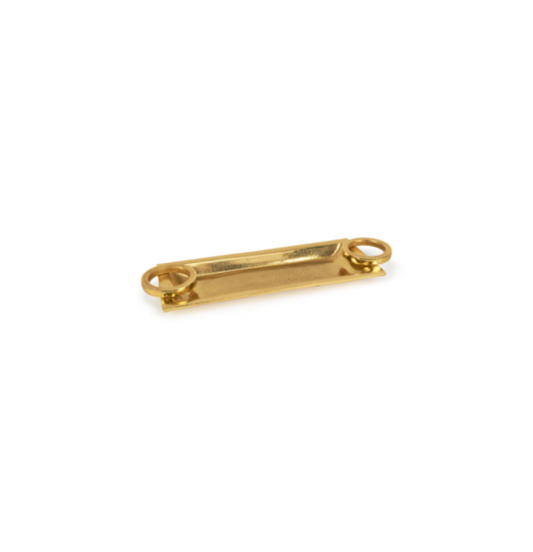 Gold Tray with Round Handles